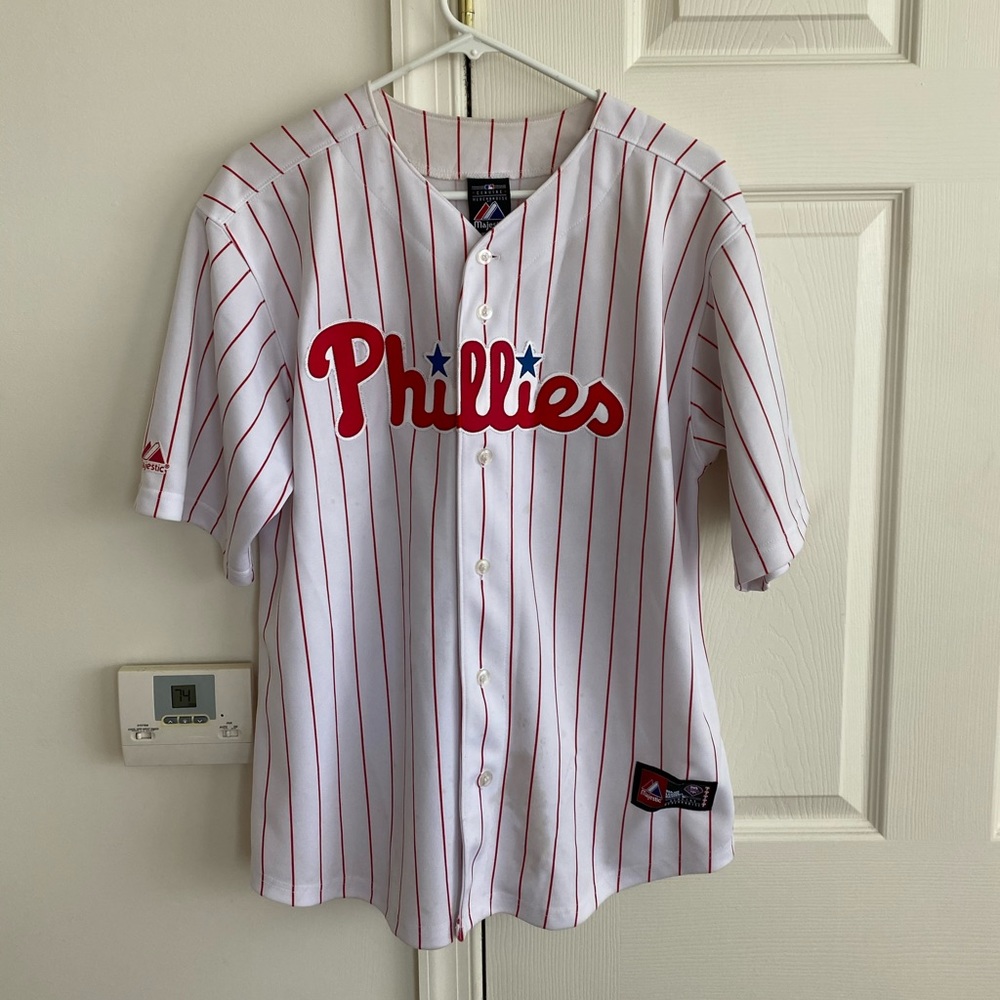 Majestic Phillies (Utley) Jersey